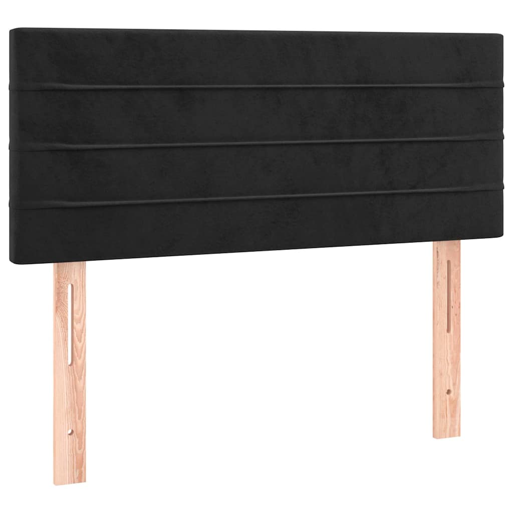 Vidaxl hoofdbord 90x5x78 88 cm fluweel zwart