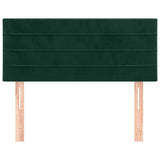 Vidaxl hoofdbord 90x5x78 88 cm fluweel donkergroen