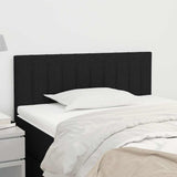 Vidaxl hoofdbord 80x5x78 88 cm stof zwart