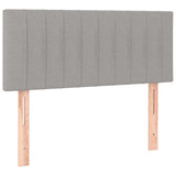 Vidaxl hoofdbord 90x5x78 88 cm stof lichtgrijs