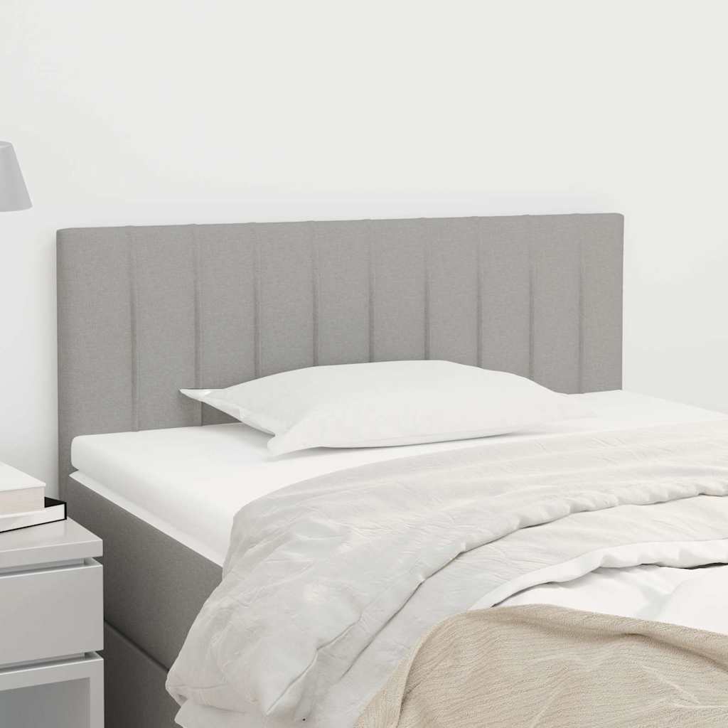 Vidaxl hoofdbord 90x5x78 88 cm stof lichtgrijs