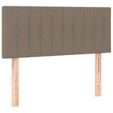 Vidaxl hoofdbord 90x5x78 88 cm stof taupe