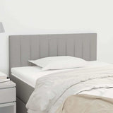 Vidaxl hoofdbord 100 x 5 x 78 88 cm stof lichtgrijs