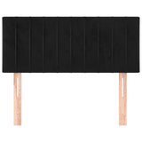 Vidaxl hoofdbord 100x5x78 88 cm fluweel zwart
