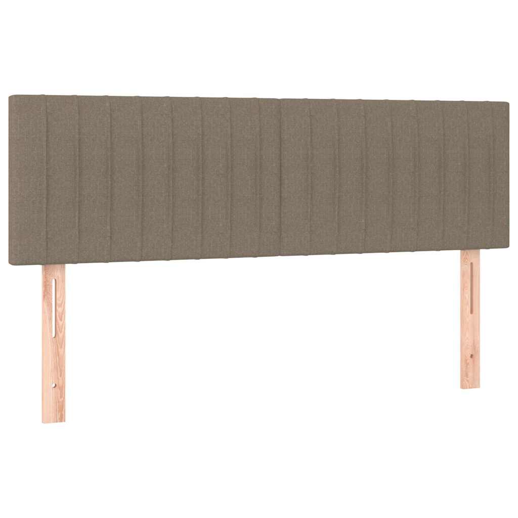 Vidaxl hoofdborden 2 st 72x5x78 88 cm stof taupe