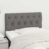 Vidaxl hoofdbord 80x7x78 88 cm stof donkergrijs