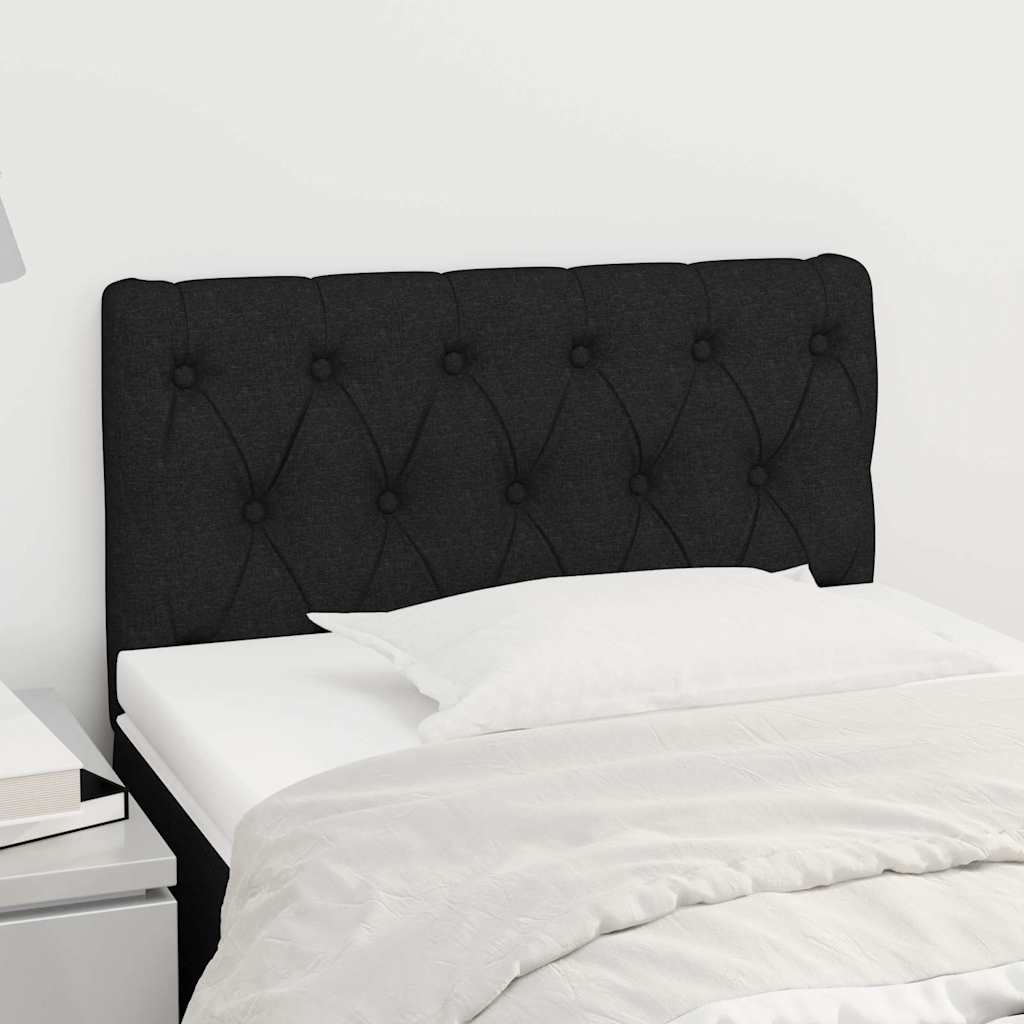Vidaxl hoofdbord 80x7x78 88 cm stof zwart