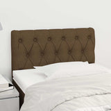 Vidaxl hoofdbord 80x7x78 88 cm stof donkerbruin
