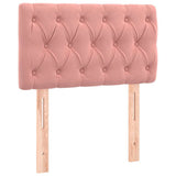 Vidaxl hoofdbord 80x7x78 88 cm fluweel roze