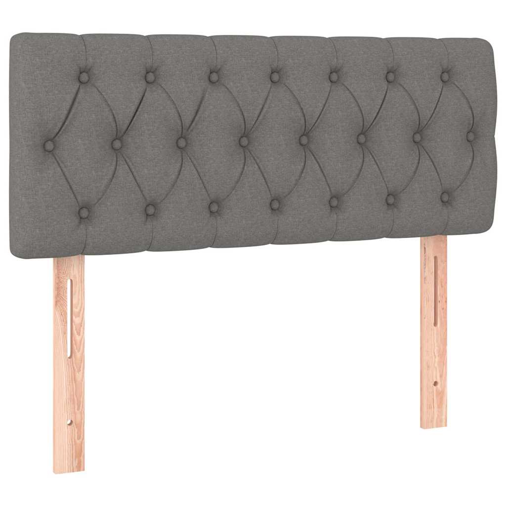 Vidaxl hoofdbord 90x7x78 88 cm stof donkergrijs