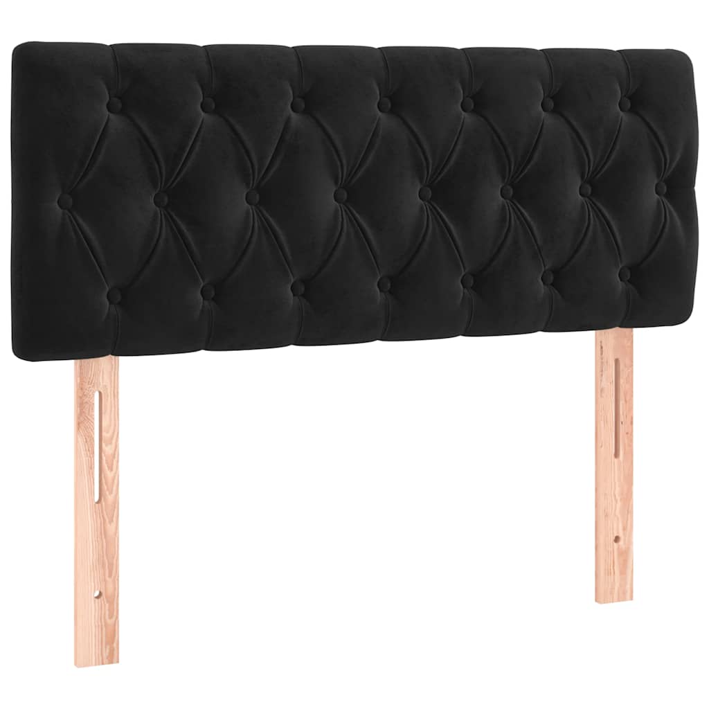 Vidaxl hoofdbord 90x7x78 88 cm fluweel zwart