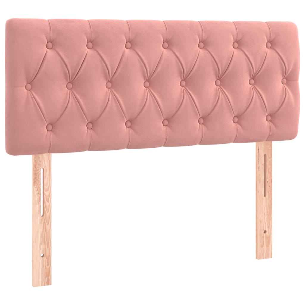 Vidaxl hoofdbord 90x7x78 88 cm fluweel roze