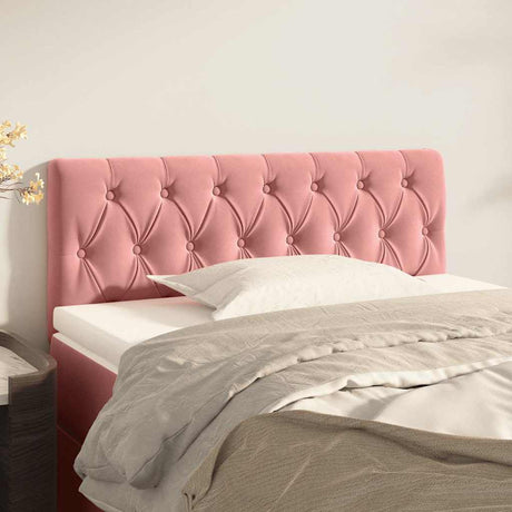 Vidaxl hoofdbord 90x7x78 88 cm fluweel roze