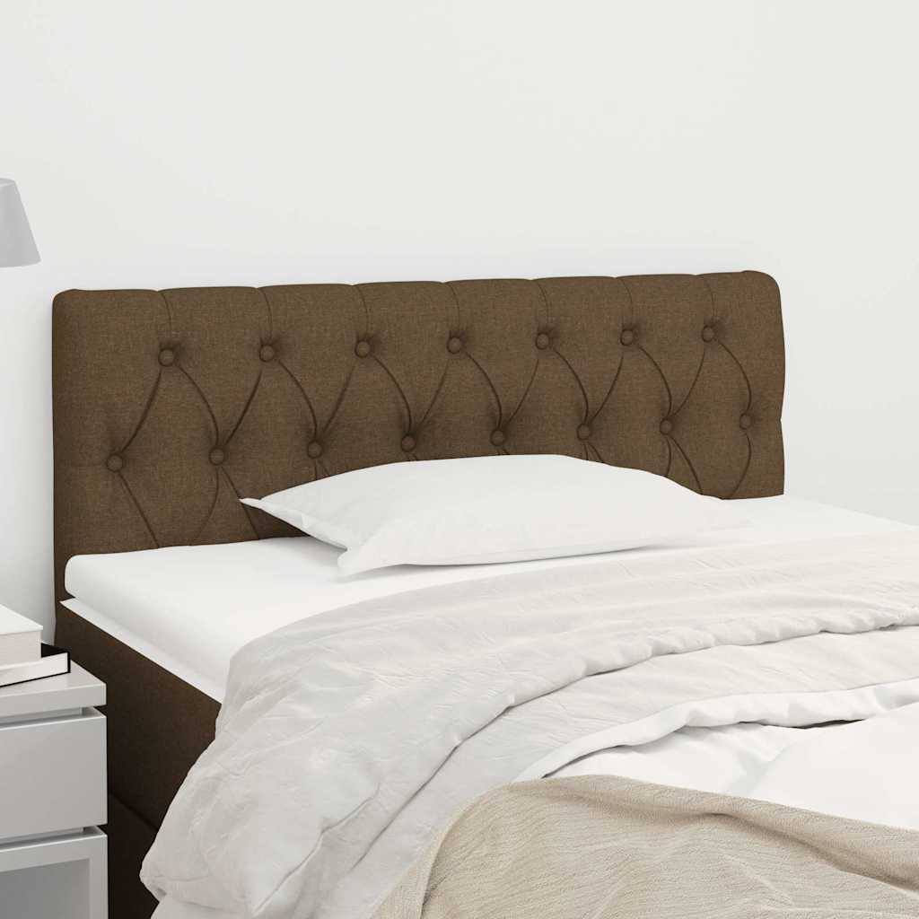 Vidaxl hoofdbord 100x7x78 88 cm stof donkerbruin