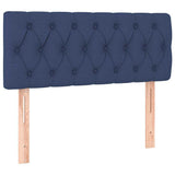 Vidaxl hoofdbord 100x7x78 88 cm stof blauw