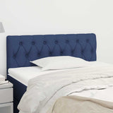 Vidaxl hoofdbord 100x7x78 88 cm stof blauw