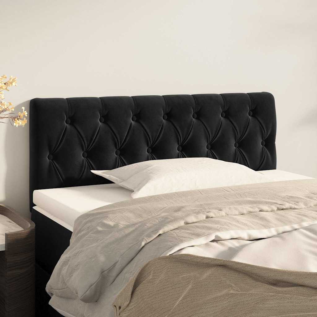 Vidaxl hoofdbord 100x7x78 88 cm fluweel zwart