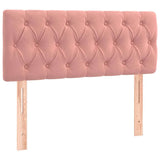 Vidaxl hoofdbord 100x7x78 88 cm fluweel roze