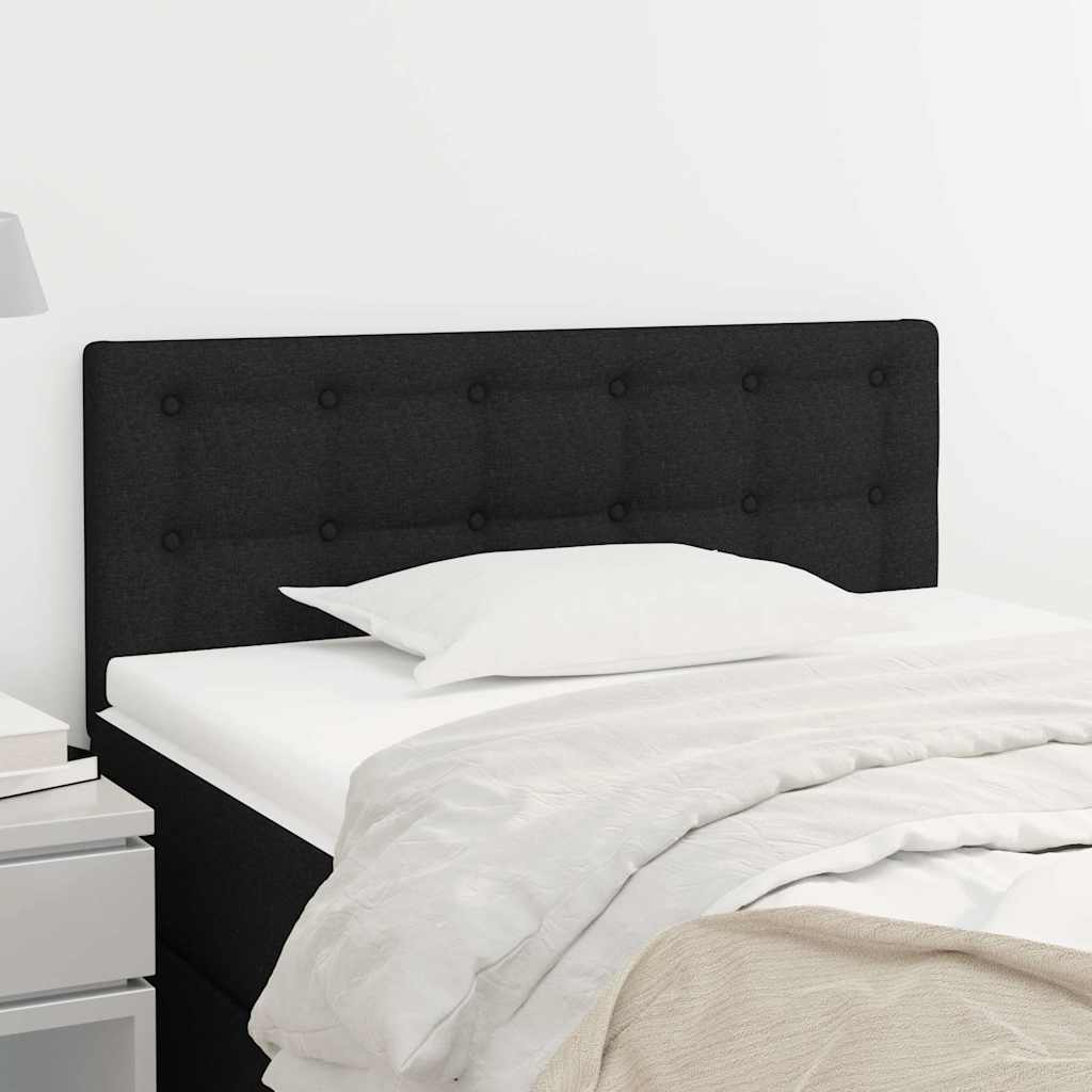 Vidaxl hoofdbord 80x5x78 88 cm stof zwart