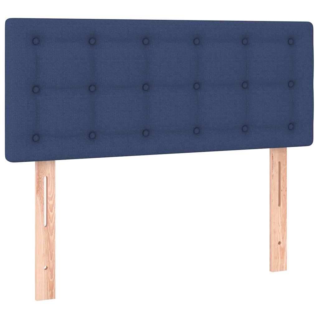Vidaxl hoofdbord 80x5x78 88 cm stof blauw