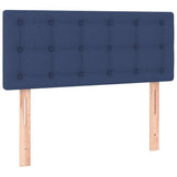 Vidaxl hoofdbord 80x5x78 88 cm stof blauw