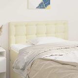 Vidaxl hoofdbord 80x5x78 88 cm kunstleer crèmekleurig