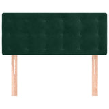 Vidaxl hoofdbord 80x5x78 88 cm fluweel donkergroen