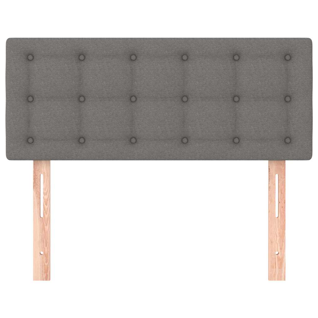 Vidaxl hoofdbord 90x5x78 88 cm stof donkergrijs