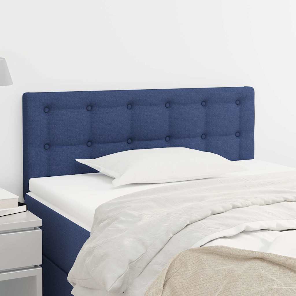 Vidaxl hoofdbord 90x5x78 88 cm stof blauw