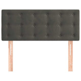 Vidaxl hoofdbord 90x5x78 88 cm fluweel donkergrijs