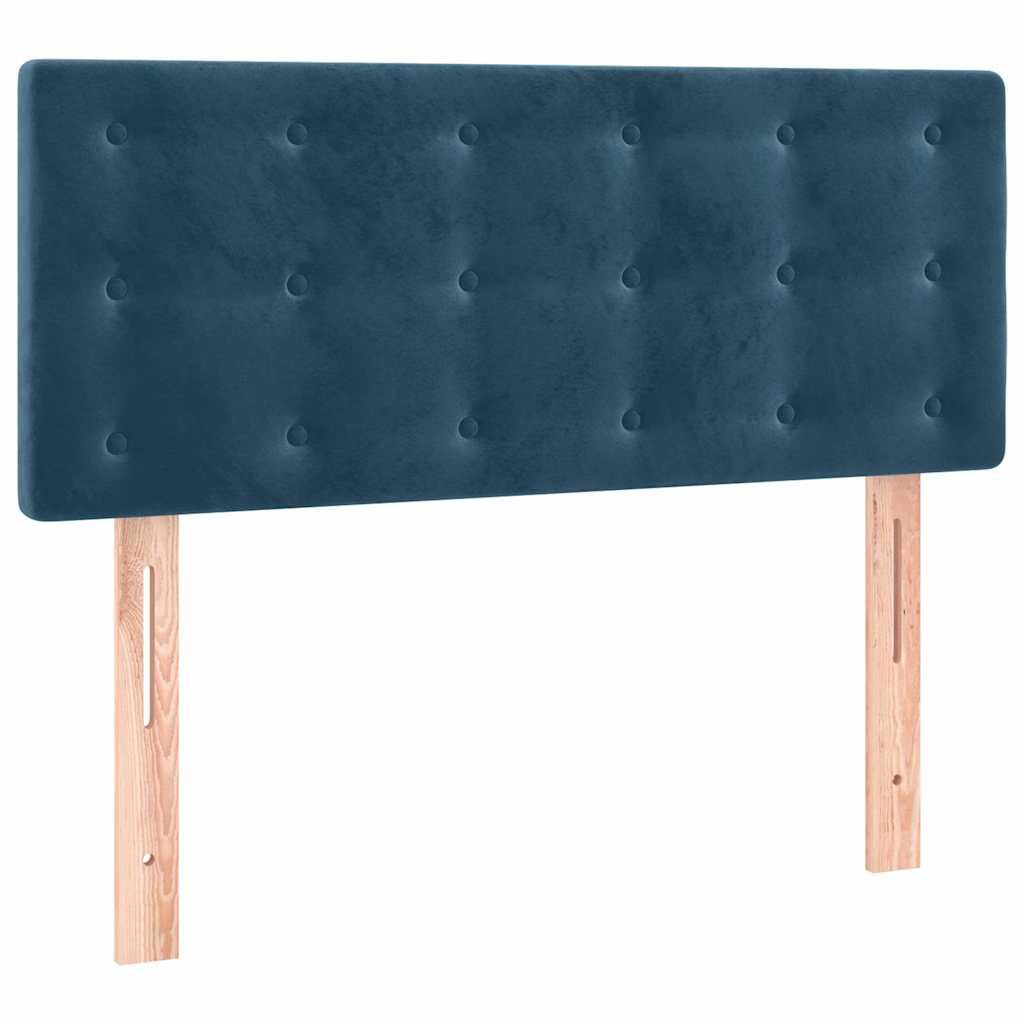 Vidaxl hoofdbord 90x5x78 88 cm fluweel donkerblauw