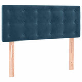 Vidaxl hoofdbord 90x5x78 88 cm fluweel donkerblauw