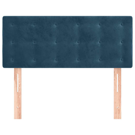 Vidaxl hoofdbord 90x5x78 88 cm fluweel donkerblauw
