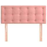 Vidaxl hoofdbord 90x5x78 88 cm fluweel roze