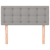 Vidaxl hoofdbord 100 x 5 x 78 88 cm stof lichtgrijs