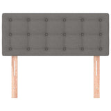 Vidaxl hoofdbord 100x5x78 88 cm stof donkergrijs