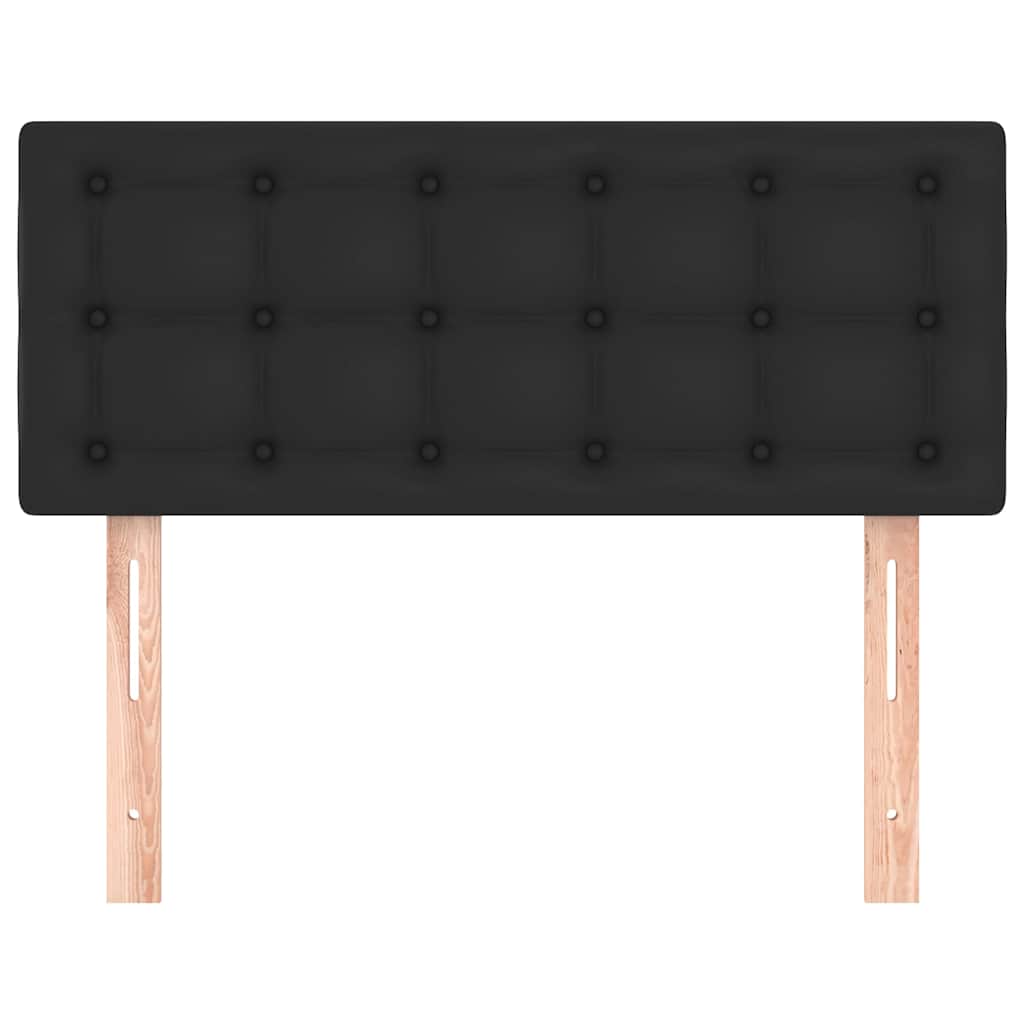 Vidaxl hoofdbord 100x5x78 88 cm kunstleer zwart