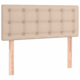Vidaxl hoofdbord 100x5x78 88 cm kunstleer cappuccinokleurig