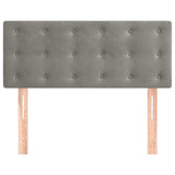 Vidaxl hoofdbord 100x5x78 88 cm fluweel lichtgrijs