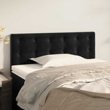 Vidaxl hoofdbord 100x5x78 88 cm fluweel zwart