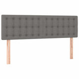 Vidaxl hoofdborden 2 st 72x5x78 88 cm stof donkergrijs