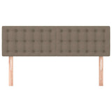 Vidaxl hoofdborden 2 st 72x5x78 88 cm stof taupe