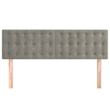 Vidaxl hoofdborden 2 st 72x5x78 88 cm fluweel lichtgrijs