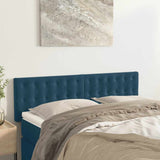 Vidaxl hoofdborden 2 st 72x5x78 88 cm fluweel donkerblauw