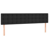 Vidaxl hoofdborden 2 st 90x5x78 88 cm kunstleer zwart