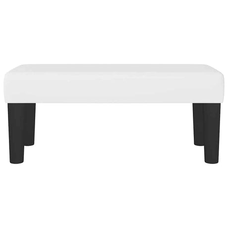 Vidaxl bankje 70x30x30 cm kunstleer wit