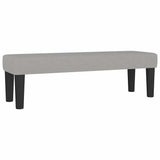 Vidaxl bankje 100x30x30 cm stof lichtgrijs