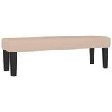 Vidaxl bankje 100x30x30 cm kunstleer cappuccinokleurig