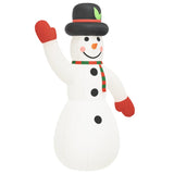 Vidaxl Snowman nafukoval s LED 370 cm