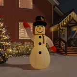 Vidaxl Snowman nadmuchiwa z diodami LED 370 cm